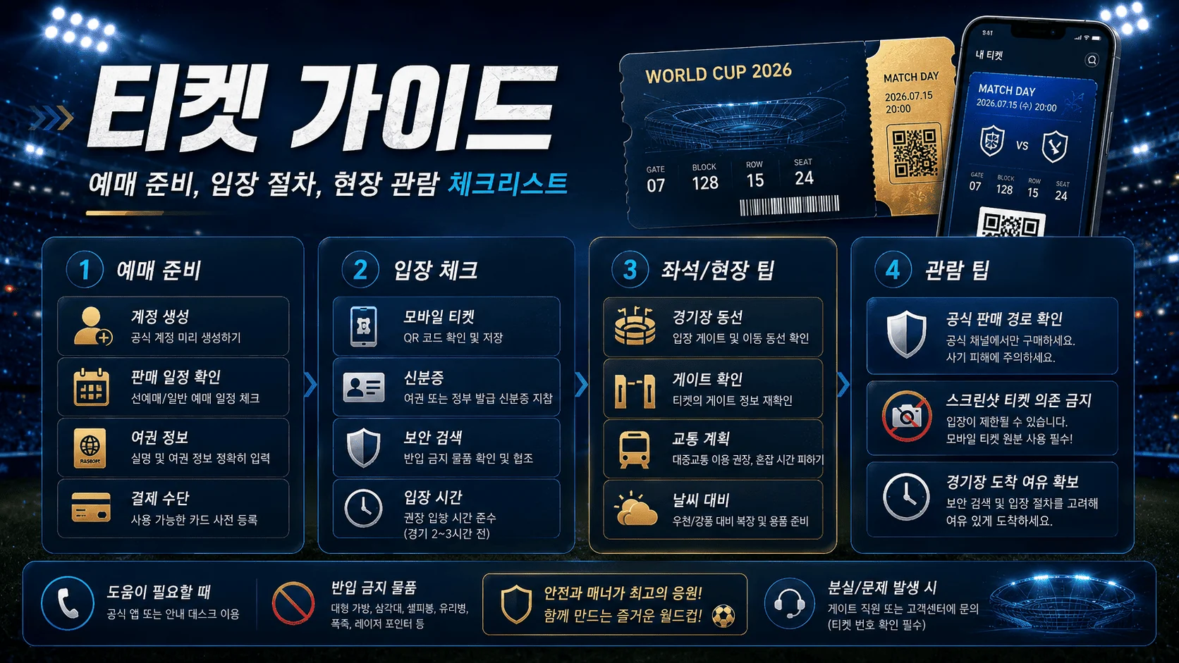 2026년 월드컵 티켓